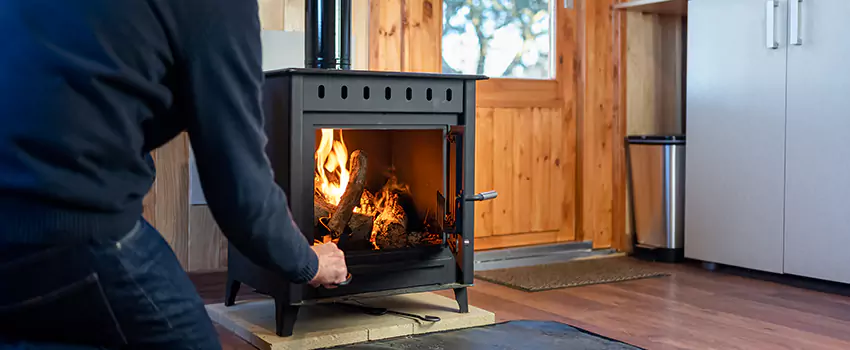 Open Hearth Wood Fireplace Installation in Moorhead, MN